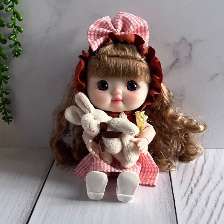 خرگوش کرم مناسب بغل عروسکها